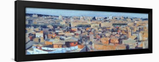 Rome, View from the Spanish Academy on the Gianicolo, 1968-Izabella Godlewska de Aranda-Framed Giclee Print