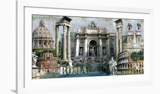 Rome-John Clarke-Framed Art Print