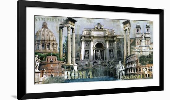 Rome-John Clarke-Framed Art Print