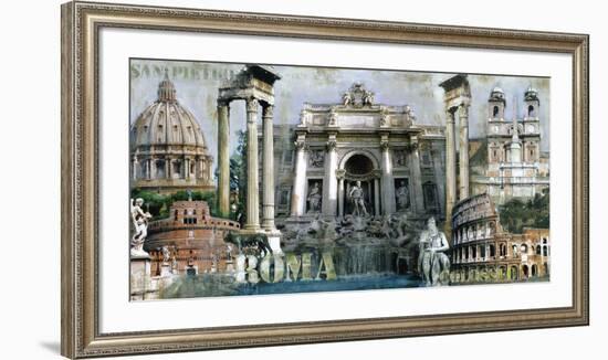 Rome-John Clarke-Framed Art Print