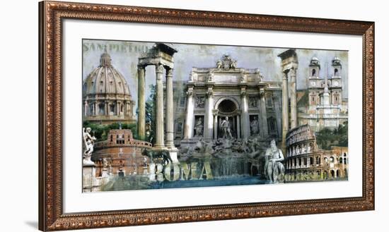 Rome-John Clarke-Framed Art Print