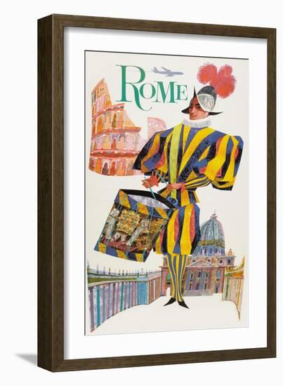 Rome-David Klein-Framed Art Print