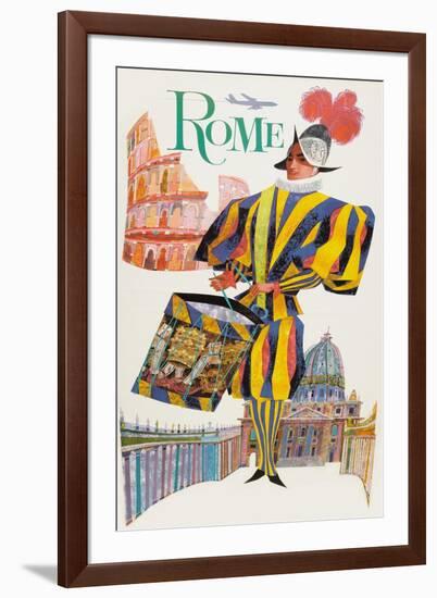 Rome-David Klein-Framed Art Print