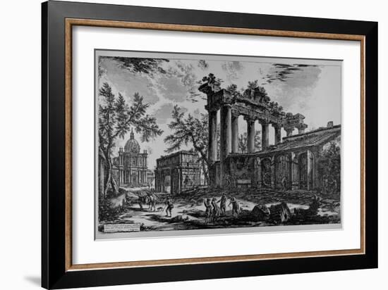 Rome-Giovanni Battista Piranesi-Framed Giclee Print