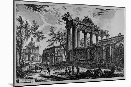 Rome-Giovanni Battista Piranesi-Mounted Giclee Print