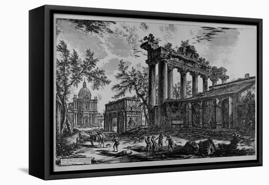 Rome-Giovanni Battista Piranesi-Framed Premier Image Canvas