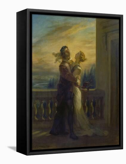 Romeo and Juliet, 1845-Eugene Delacroix-Framed Premier Image Canvas