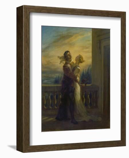 Romeo and Juliet, 1845-Eugene Delacroix-Framed Giclee Print