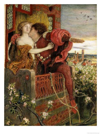 'Romeo and Juliet, 1868-71' Giclee Print - Ford Maddox Brown | Art.com