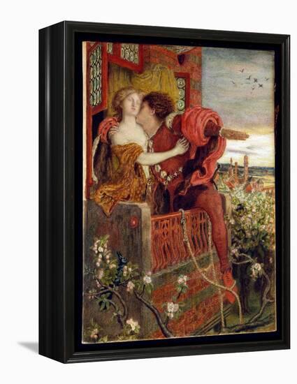 Romeo and Juliet, 1868-71-Ford Madox Brown-Framed Premier Image Canvas