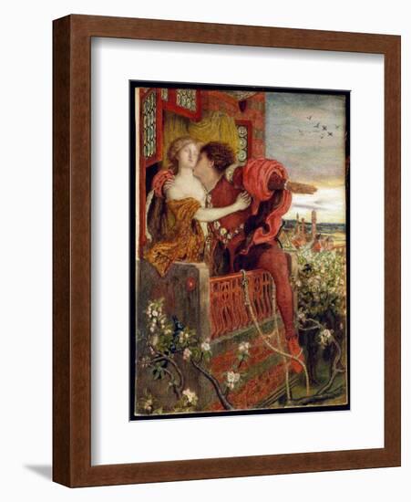 Romeo and Juliet, 1868-71-Ford Madox Brown-Framed Giclee Print