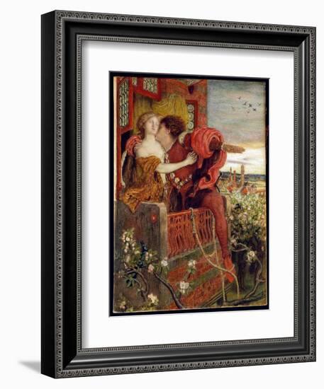 Romeo and Juliet, 1868-71-Ford Madox Brown-Framed Giclee Print