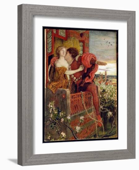 Romeo and Juliet, 1868-71-Ford Madox Brown-Framed Giclee Print