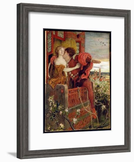 Romeo and Juliet, 1868-71-Ford Madox Brown-Framed Giclee Print