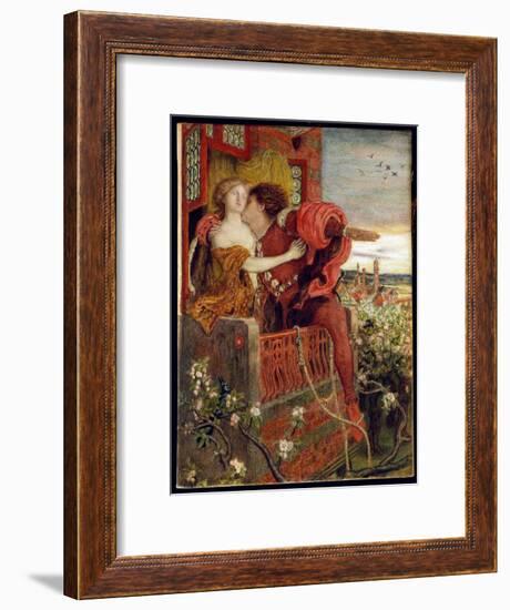 Romeo and Juliet, 1868-71-Ford Madox Brown-Framed Giclee Print