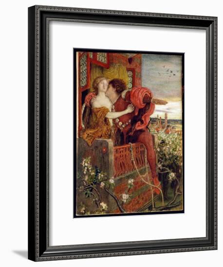 Romeo and Juliet, 1868-71-Ford Madox Brown-Framed Giclee Print