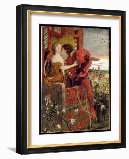 Romeo and Juliet, 1868-71-Ford Madox Brown-Framed Giclee Print