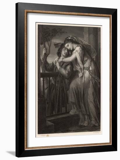 Romeo and Juliet, Act II Scene II: The Balcony Scene-G. Goldberg-Framed Art Print