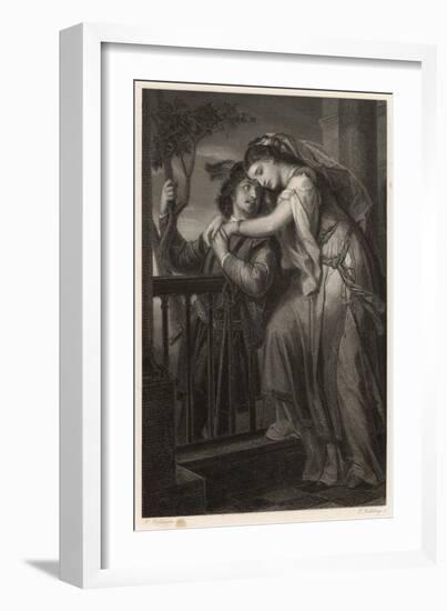 Romeo and Juliet, Act II Scene II: The Balcony Scene-G. Goldberg-Framed Art Print