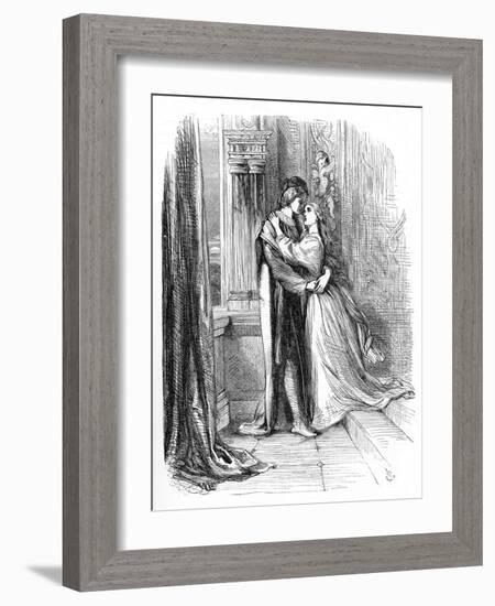 Romeo and Juliet by William Shakespeare-John Gilbert-Framed Giclee Print