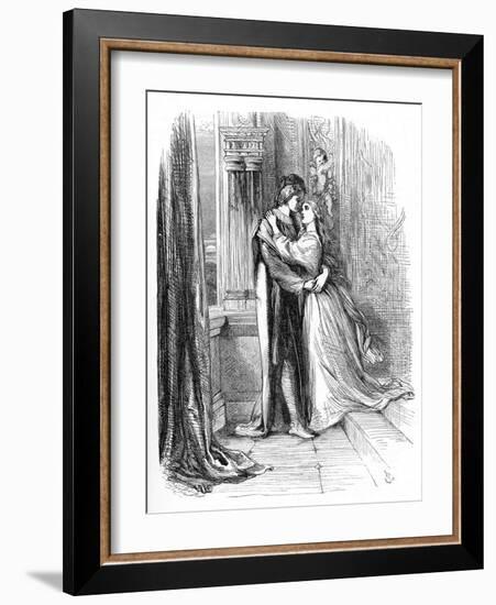 Romeo and Juliet by William Shakespeare-John Gilbert-Framed Giclee Print