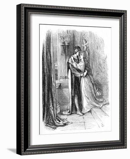 Romeo and Juliet by William Shakespeare-John Gilbert-Framed Giclee Print