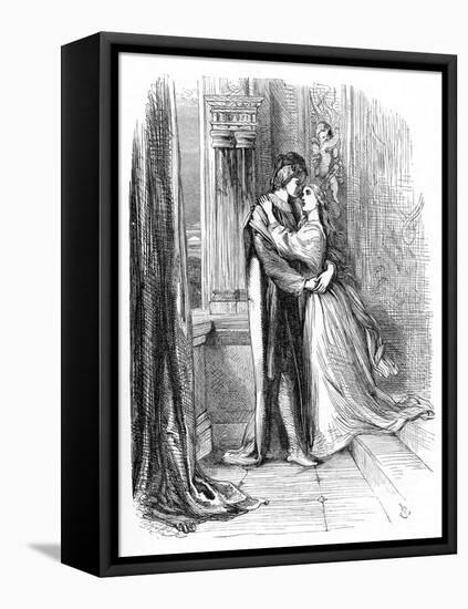 Romeo and Juliet by William Shakespeare-John Gilbert-Framed Premier Image Canvas