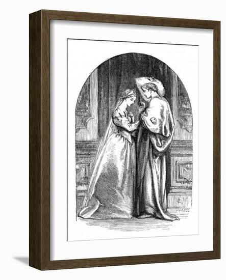 Romeo and Juliet by William Shakespeare-John Gilbert-Framed Giclee Print