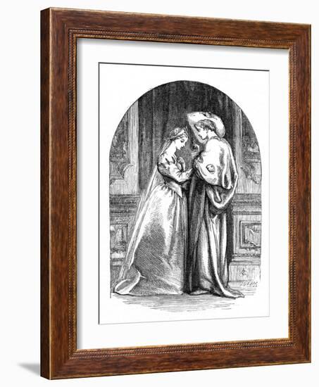 Romeo and Juliet by William Shakespeare-John Gilbert-Framed Giclee Print