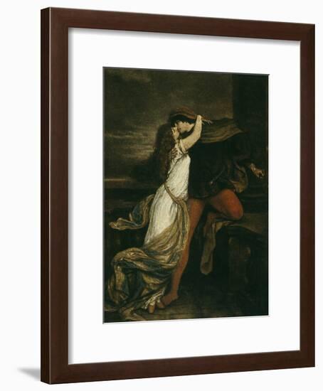 Romeo and Juliet, c. 1869-Victor Müller-Framed Giclee Print