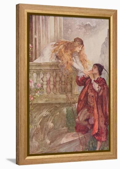 Romeo and Juliet from 'Children's Stories from Shakespeare' by Edith Nesbit (1858-1924) Pub. by…-John Henry Frederick Bacon-Framed Premier Image Canvas