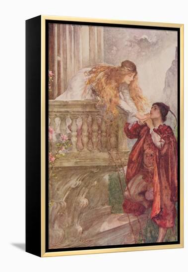 Romeo and Juliet from 'Children's Stories from Shakespeare' by Edith Nesbit (1858-1924) Pub. by…-John Henry Frederick Bacon-Framed Premier Image Canvas