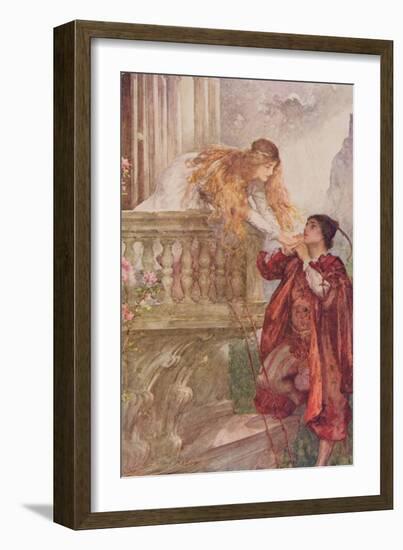 Romeo and Juliet from 'Children's Stories from Shakespeare' by Edith Nesbit (1858-1924) Pub. by…-John Henry Frederick Bacon-Framed Giclee Print