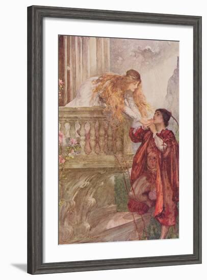 Romeo and Juliet from 'Children's Stories from Shakespeare' by Edith Nesbit (1858-1924) Pub. by…-John Henry Frederick Bacon-Framed Giclee Print