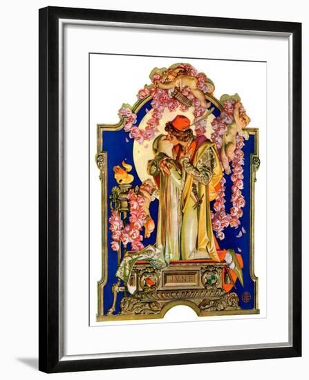 "Romeo and Juliet,"June 8, 1929-Joseph Christian Leyendecker-Framed Giclee Print