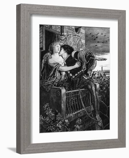 Romeo and Juliet, Late 19th Century-Ford Madox Brown-Framed Giclee Print