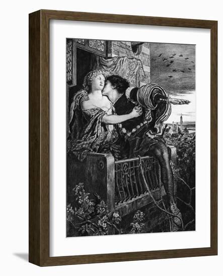 Romeo and Juliet, Late 19th Century-Ford Madox Brown-Framed Giclee Print