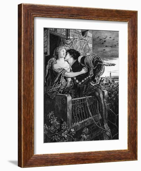 Romeo and Juliet, Late 19th Century-Ford Madox Brown-Framed Giclee Print