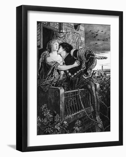 Romeo and Juliet, Late 19th Century-Ford Madox Brown-Framed Giclee Print
