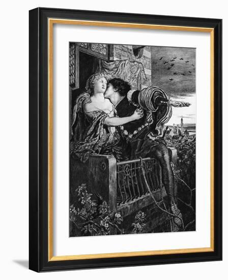 Romeo and Juliet, Late 19th Century-Ford Madox Brown-Framed Giclee Print