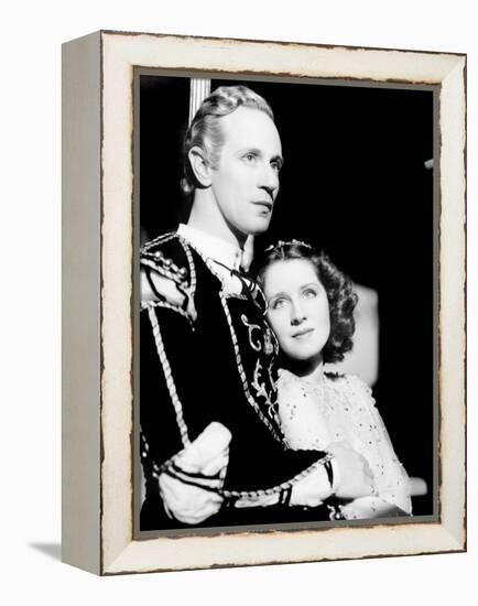 Romeo and Juliet, Leslie Howard, Norma Shearer, 1936-null-Framed Stretched Canvas