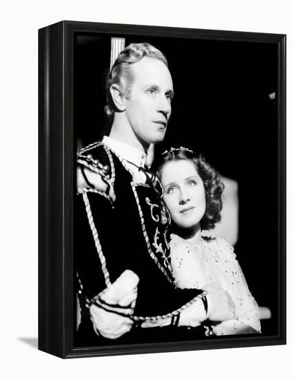 Romeo and Juliet, Leslie Howard, Norma Shearer, 1936-null-Framed Stretched Canvas