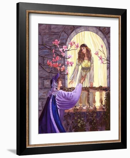 Romeo and Juliet's Balcony-Judy Mastrangelo-Framed Giclee Print