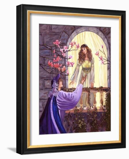 Romeo and Juliet's Balcony-Judy Mastrangelo-Framed Giclee Print