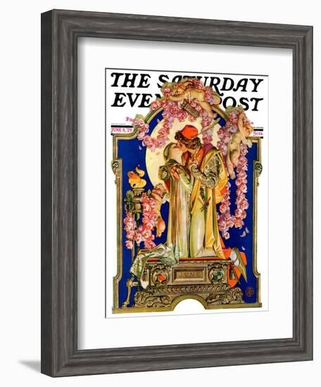 "Romeo and Juliet," Saturday Evening Post Cover, June 8, 1929-Joseph Christian Leyendecker-Framed Giclee Print