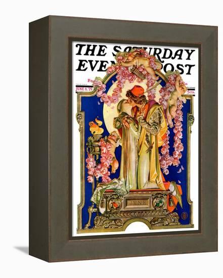 "Romeo and Juliet," Saturday Evening Post Cover, June 8, 1929-Joseph Christian Leyendecker-Framed Premier Image Canvas