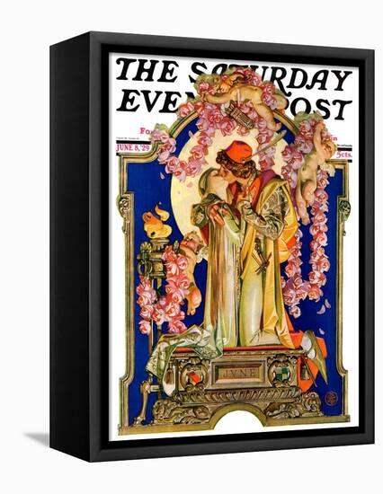 "Romeo and Juliet," Saturday Evening Post Cover, June 8, 1929-Joseph Christian Leyendecker-Framed Premier Image Canvas