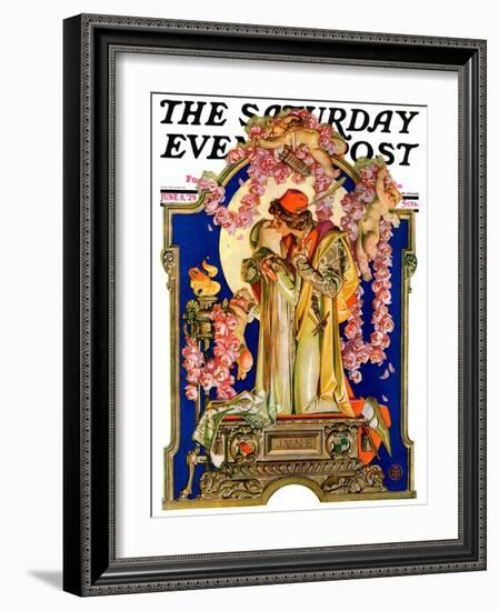 "Romeo and Juliet," Saturday Evening Post Cover, June 8, 1929-Joseph Christian Leyendecker-Framed Giclee Print