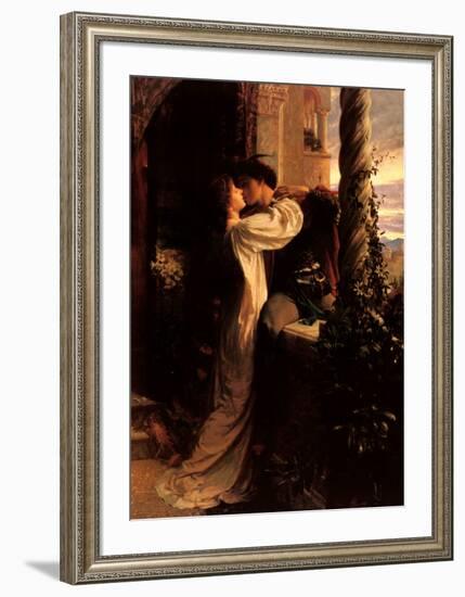 Romeo and Juliet-Frank Bernard Dicksee-Framed Art Print