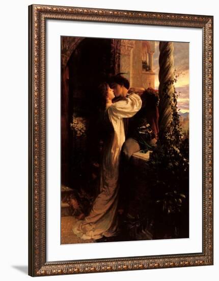 Romeo and Juliet-Frank Bernard Dicksee-Framed Art Print